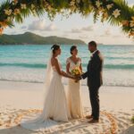 Coiffure et maquillage de mariage aux Seychelles