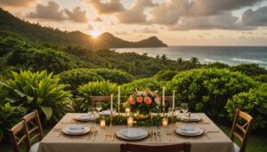 Célébration nuptiale en pleine nature aux Seychelles